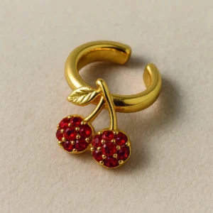 EARCUFF CEREZAS