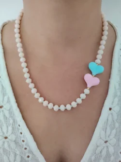 COLLAR MURANO CORAZONES