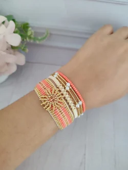 PULSERA TEJIDA SOL
