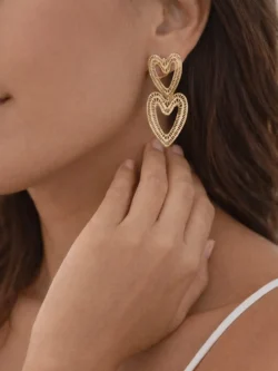 ARETE CORAZÓN RAYADO